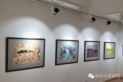 美术学院师生水彩作品展在维也纳欧洲时报文化中心开展